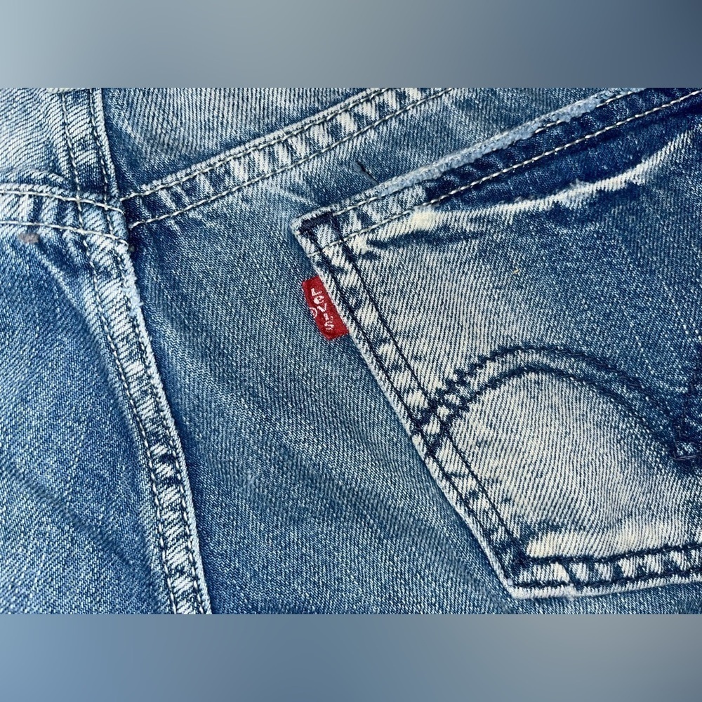 Women Leviβs Red tag Bootcut Jeans -mid rise - like new ! SZ 7L -30x32ππβ - Picture 15 of 15